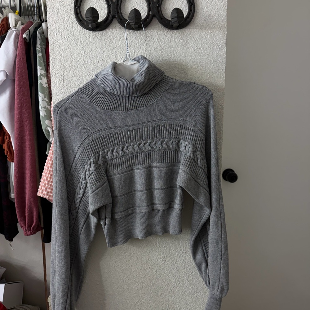 Hera Collection Charcoal Turtleneck Sweater